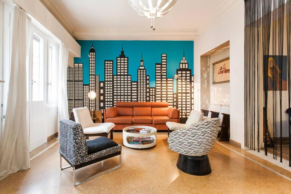 Mid Century 3 Bdr City Centre Townhouse أثينا المظهر الخارجي الصورة