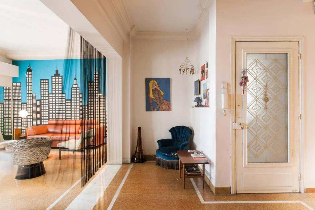 Mid Century 3 Bdr City Centre Townhouse أثينا المظهر الخارجي الصورة